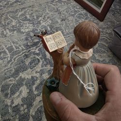 Vintage Music Box Made Of Wood