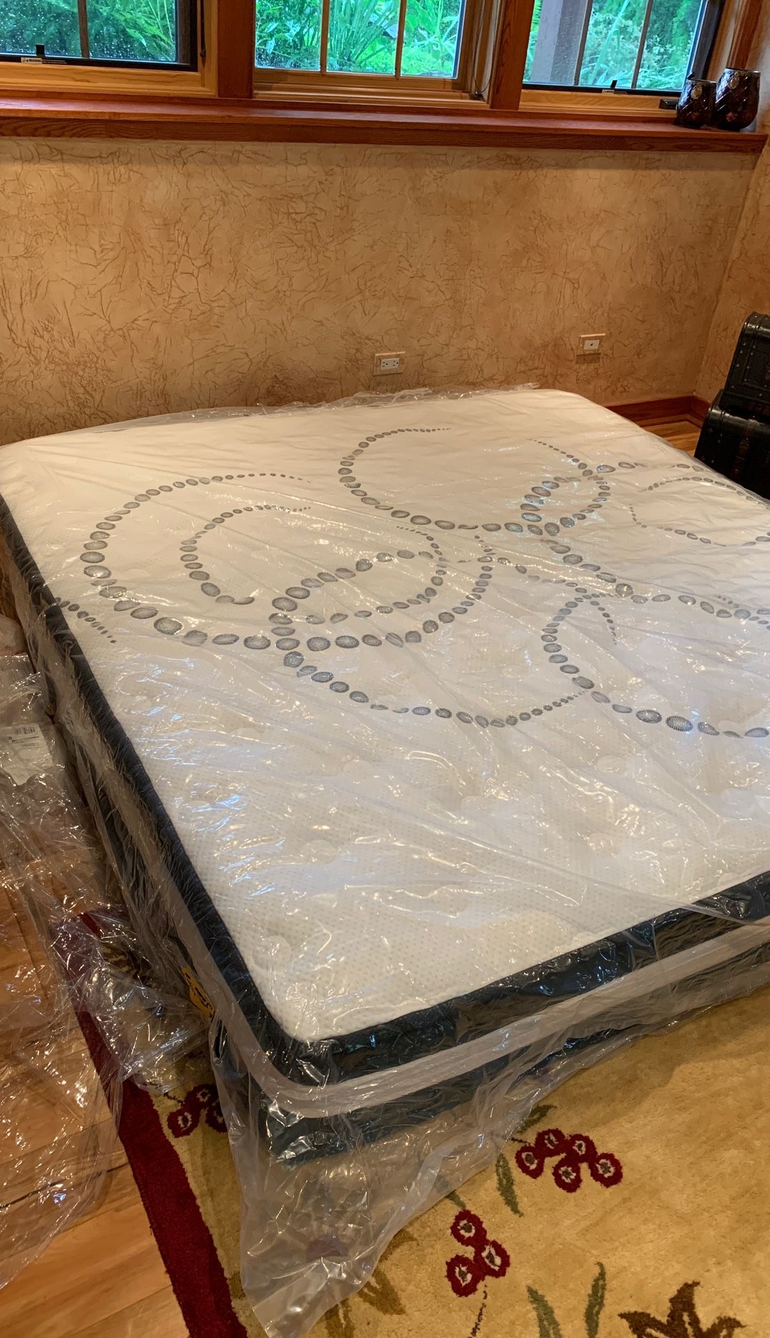 12” foam and pocket spring mattress, king size