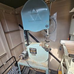 Delta 14in bandsaw, great project for the right person, all the parts are there and I can help with questions, no time or space for me...