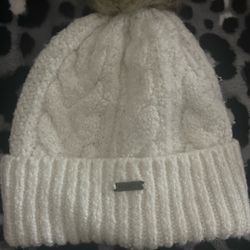 White Holster Winter Beanie 