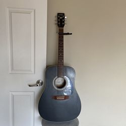 Art & Lutherie Cedar  Black 2005 - Rare Acoustic Guitar + Capo+ 2 Picks