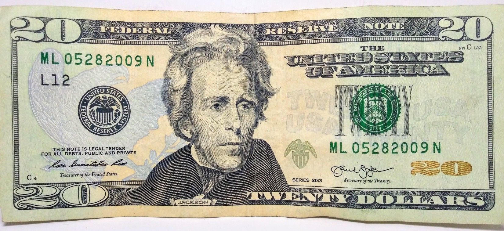 $20 Birthday Dollar Series 2013