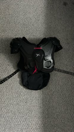 Xenith Velocity 2 shoulder pads (Youth)+battle back plate
