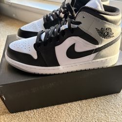 Jordan 1 Whit Great Black Men’s Size 10