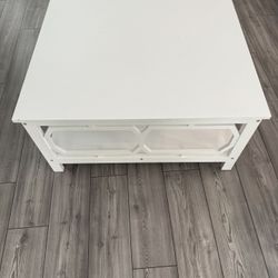 Matching Coffee And Side Table