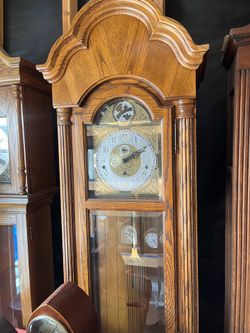 Antique grandfather clock