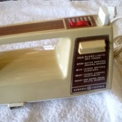 Old Handheld General Electric Mixer From '70s