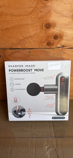 Sharper Image Powerboost Move Portable Deep Tissue Massager, Handheld 011