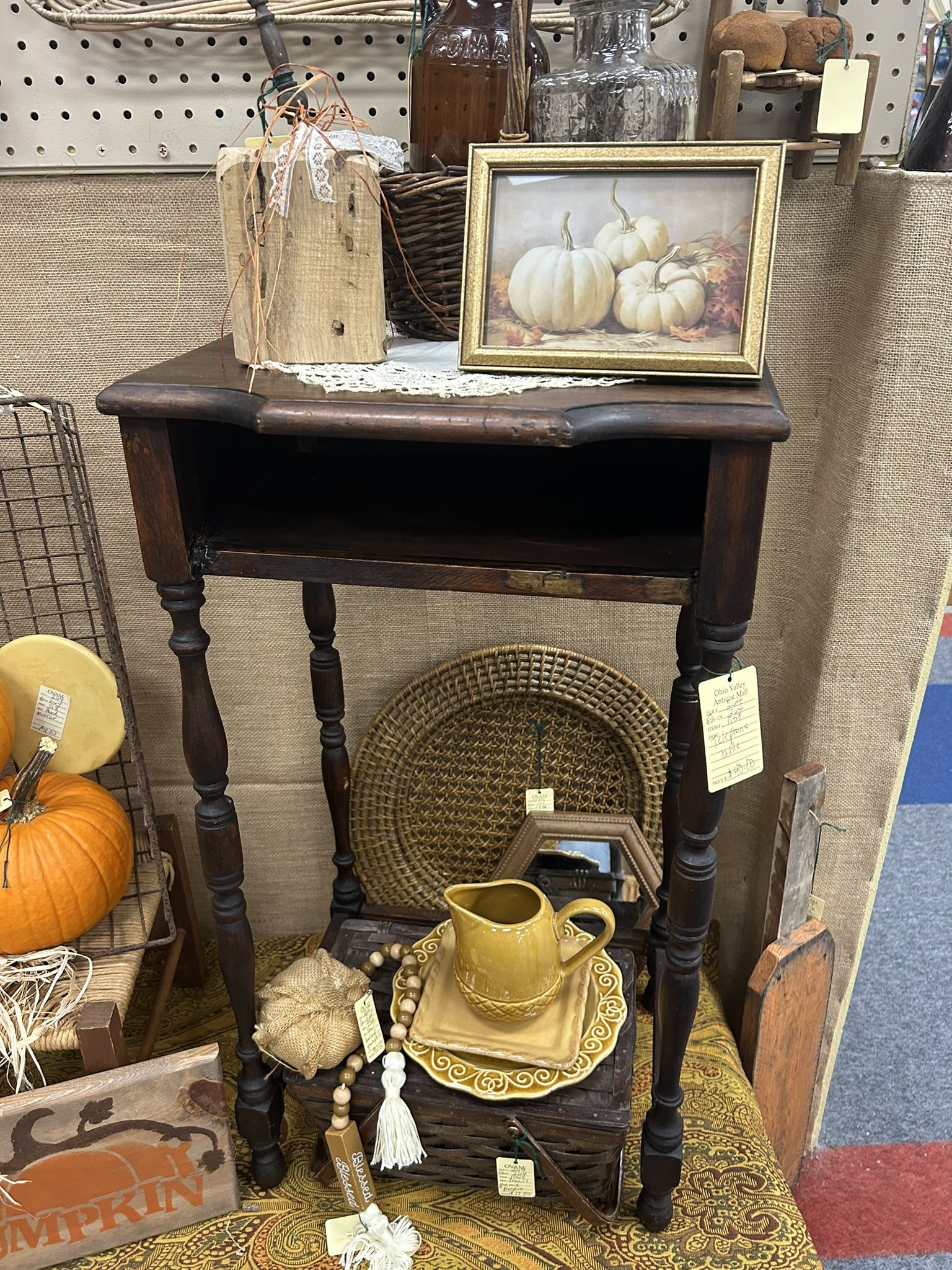 Vintage Telephone Table