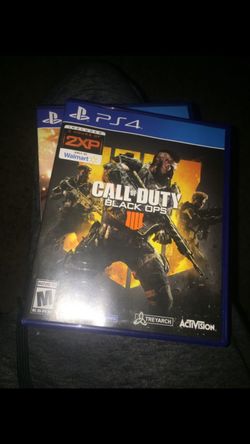 PS4 BlackOps 4