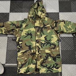 Jacket, Parka Cold Weather, Camouflaged 