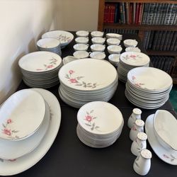 Beautiful Noritake “Rosemarie” China Set for Sale