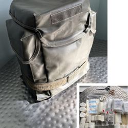 Vintage Military Case with Supplies