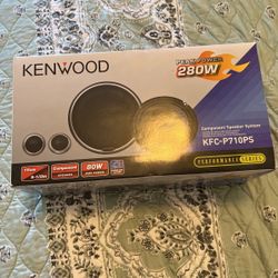 Kenwood Component Speakers  6 1/2