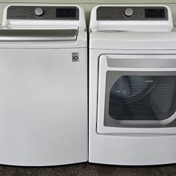 LG WASHER & ELECTRIC DRYER