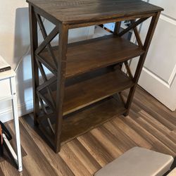 Wooden Shelving Unit