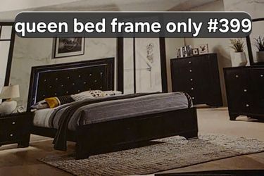 Queen bed frame