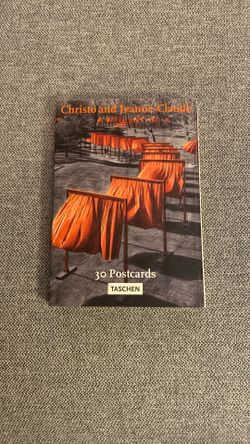 Christo & Jeanne Claude Postcards