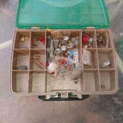 Fishing Box With Supplies 