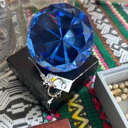 Large Blue crystal 
