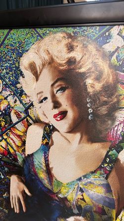 Marilyn Monroe Framed Canvas Wall Art