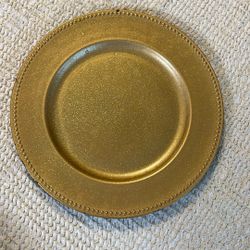 Gold Chargers
