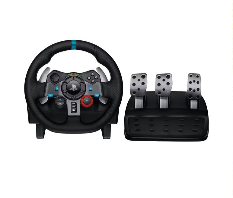 Logitech G29 Driving Force Racing Wheel and Pedals for PlayStation 4/5/PC