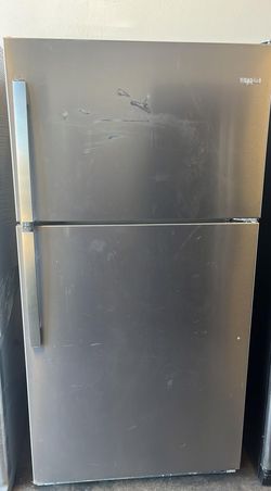 Whirlpool Top Mount Stainless Fridge
