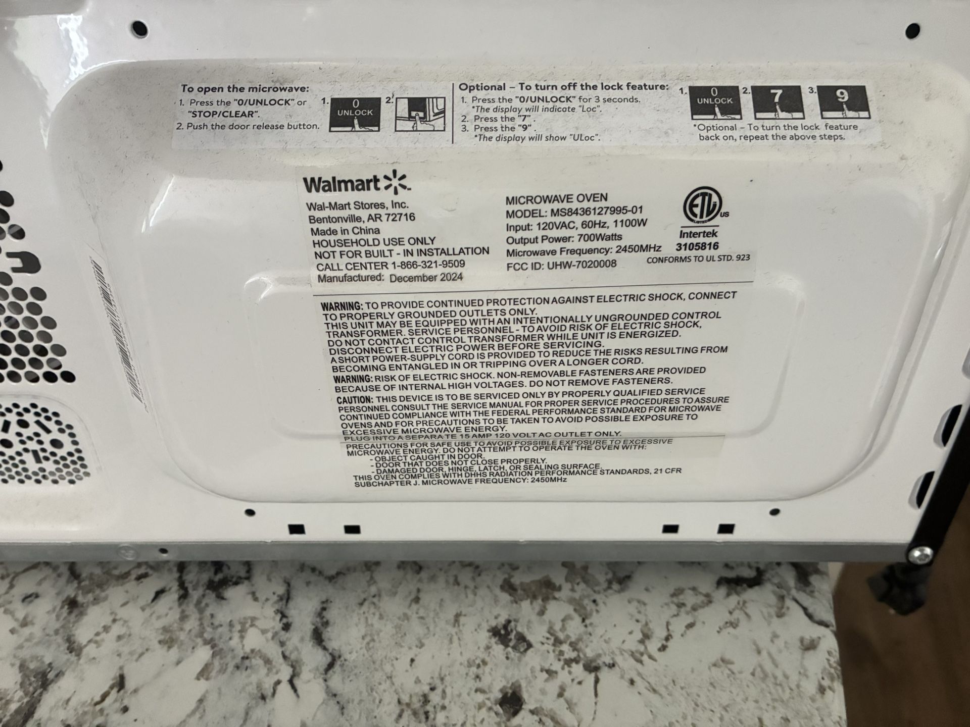 Black Microwave
