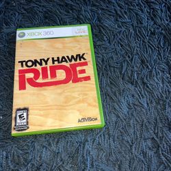 Tony hawk ride for xbox360