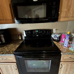 Whirlpool Microwave + Stove. Buy Both Or Individually 