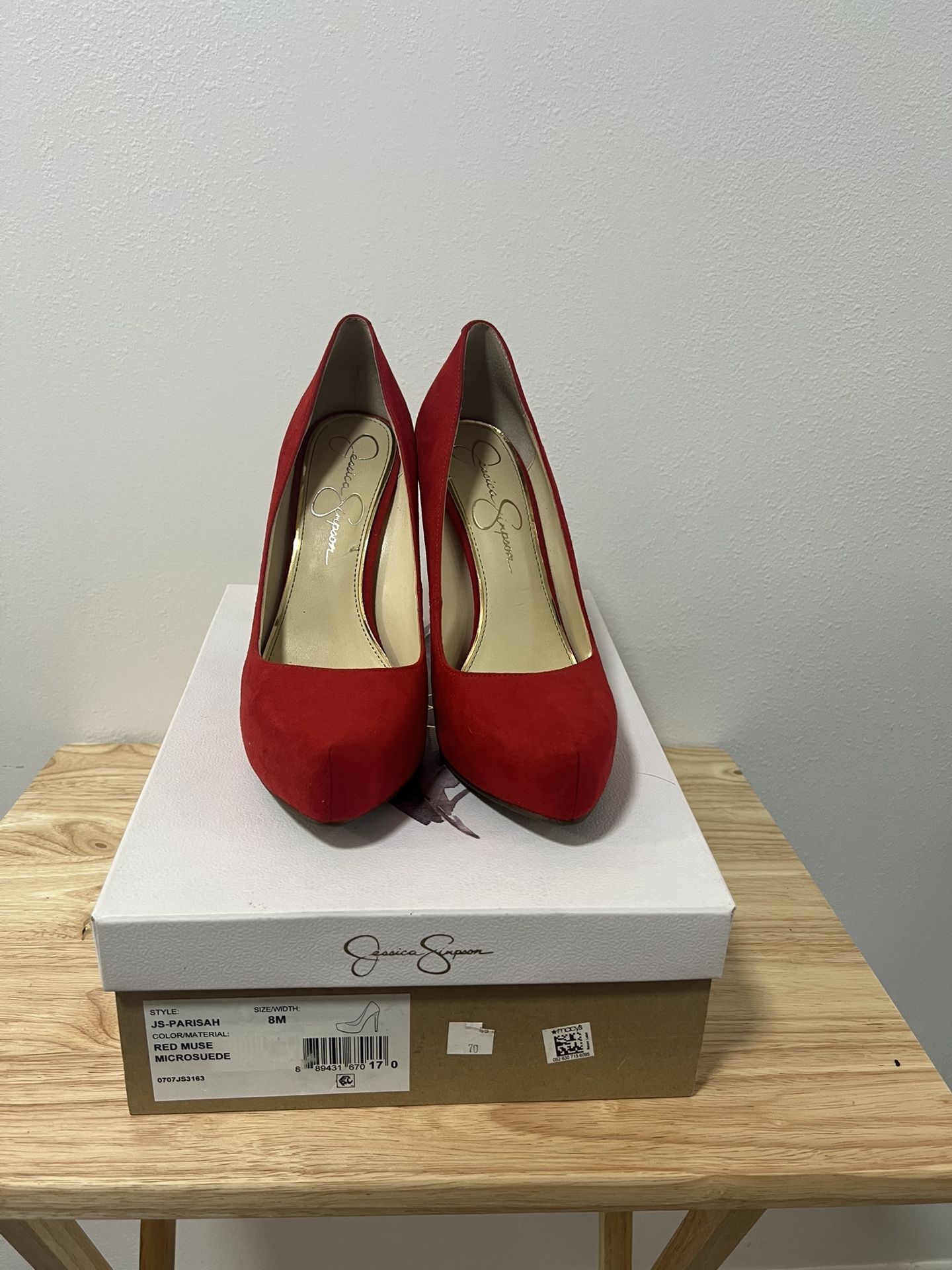 Jessica Simpson Red Heels
