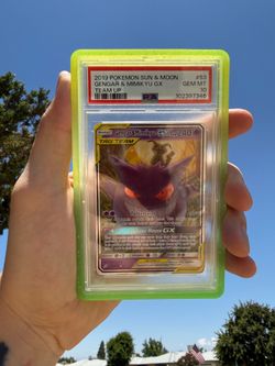PSA 10 Gengar Tag Team Team Up