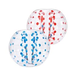 Inflatable Bumper Balls 2-Pack, 5FT/1.5M Body Sumo Zorb Balls for Teen & Adult, 0.8mm Thick PVC Human Hamster Bubble Balls for Outdoor Team Gaming Pla