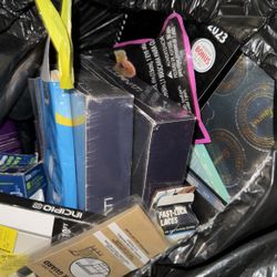 Full Black Bag Of New Unused Things