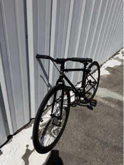 Golden cycles fixie/single gear 41 cm frame Vader black