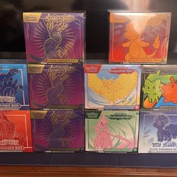 Pokémon ETB’s  Brand New Sealed 