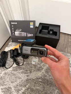 4k Dash Camera Front and Rear