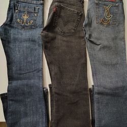 Women's Girls  Children Jeans Clothing Sweater Blouse Dresses