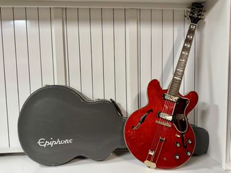 Gorgeous Epiphone Sheraton 50th Anniversary 1962 Cherry (2012) Factory Repaired.