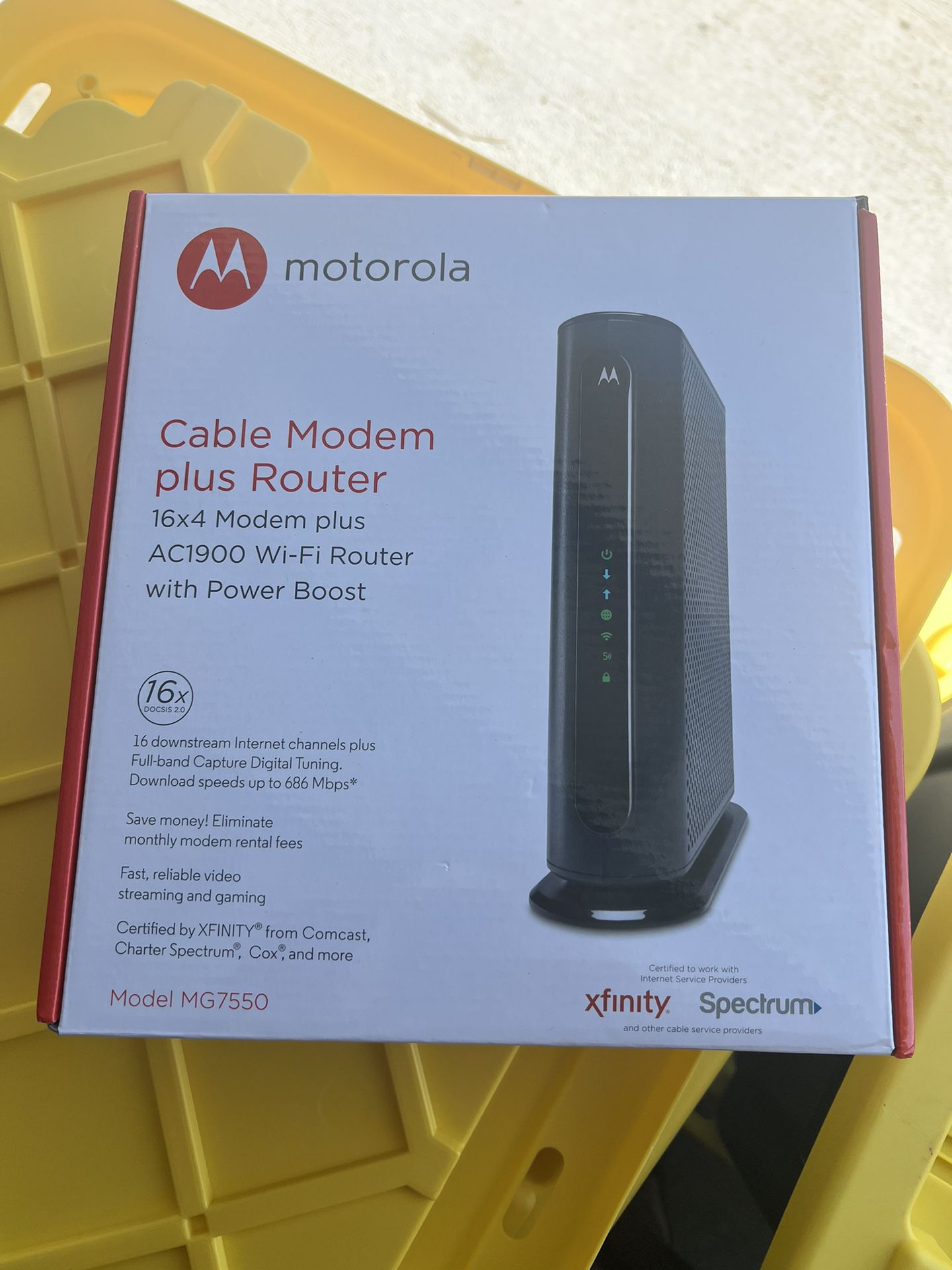 Cable Modem Plus Router 