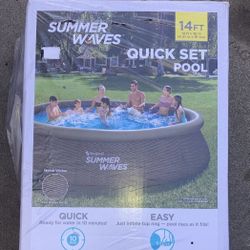 Summer Waves 🌊 14ft Quick Set Pool