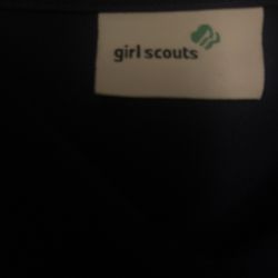 Women’s Girl Scouts Navy Blue Button Down 