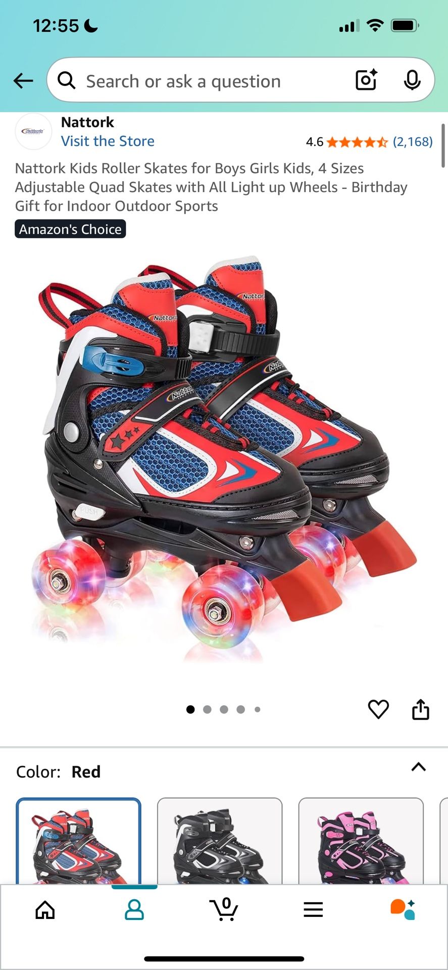 Light Up Quad Skates