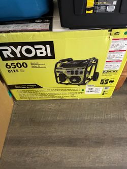 Ryobi 6500 watt portable generator