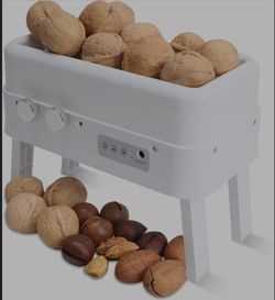 Electric Nutcracker Machine, Heavy Duty Automatic Almond Sheller & Walnut Pecan&Hazelnuts&&Black Walnut Cracker Electric Nut Cracker Tool Pecan Shell 