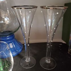 Two Toasting Glasses