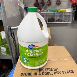 128 oz. Algicide and Clarifier Stabilizer Lot of 4