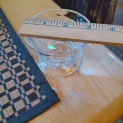 Ice Cream Glasses  3in ,2 Styles , Pyrex Brand 