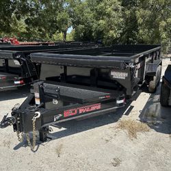 ED 16’ Long 2’ High Sides Dump Total Down $1727